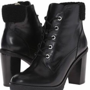 Michael Kors Women's Kim Lace Up Bootie - Black 8M